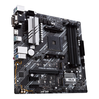 ASUS Материнська плата PRIME B550M-A sAM4 B550 4xDDR4 M.2 HDMI-DVI-VGA mATX