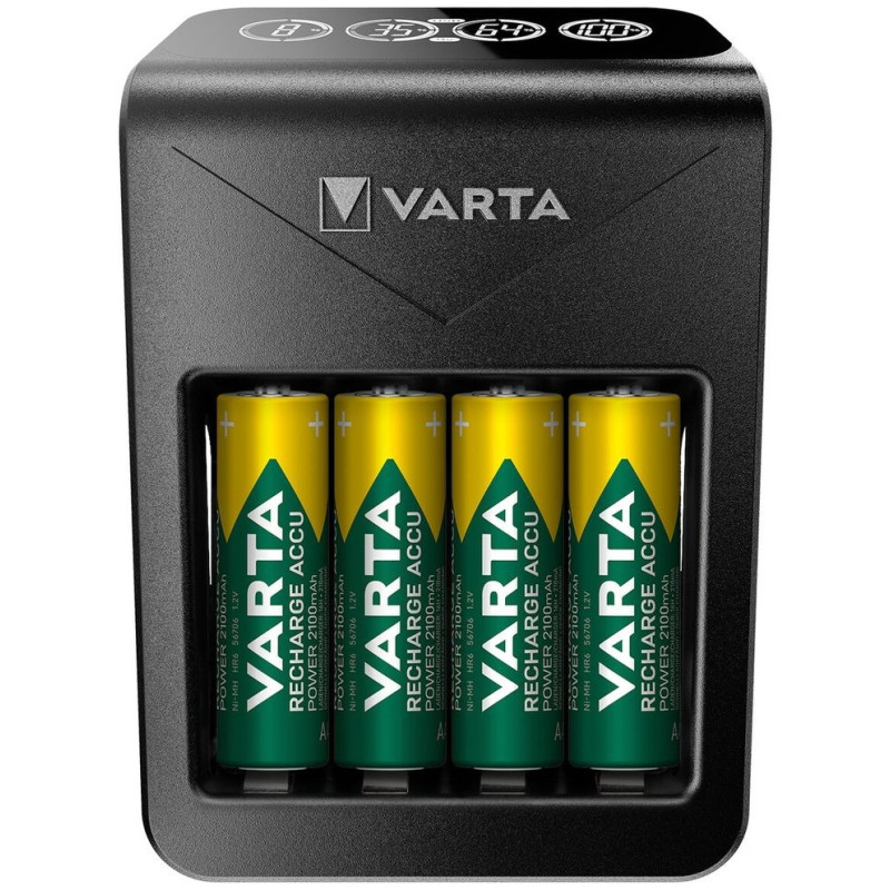 VARTA Зарядний пристрій Varta Lcd Plug Charger 4хNI MH AA2600 мА•год