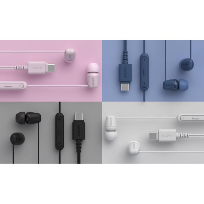Sony Навушники In-ear IER-EX15C USB-C, Mic, Синій Sony Навушники In-ear IER-EX15C USB-C, Mic, Синій