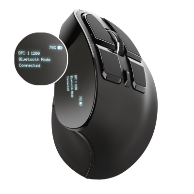 Trust Миша Voxx Rechargeable Ergonomic, WL, чорний Trust Миша Voxx Rechargeable Ergonomic, WL, чорний