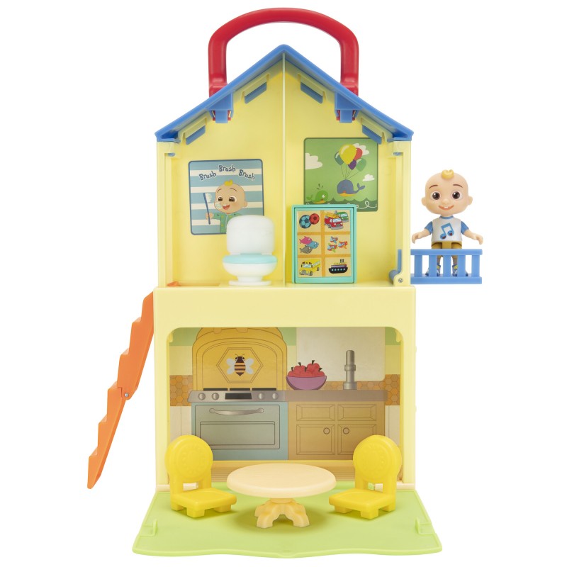 CoComelon Ігровий набір Medium Playset Pop n' Play House - 2 фігурки та 5 аксесуарів