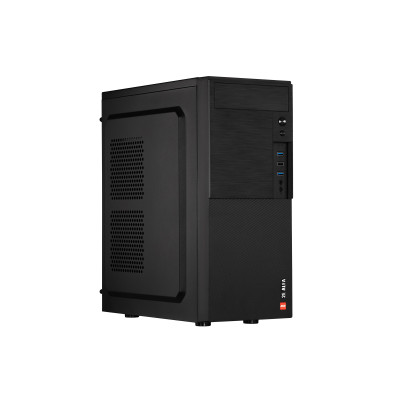 2E Корпус Alfa E1903U-400 з БЖ 2E ATX400W, 2xUSB3.0, 1xUSB2.0, VGA 320мм, ATX, чорний