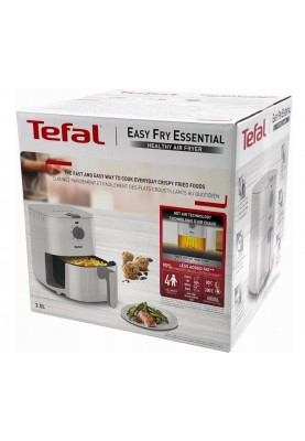 Tefal Мультипіч Easy Fry Essential, 1430Вт, чаша-3.5л, механічне керув., пластик, білий