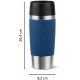 Tefal Термочашка Travel Mug Classic, 360мл, нержавіюча сталь, синій