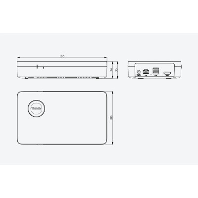 Tiandy Відеореєстратор TC-R3105 Spec:I/B/L/S, 5ch, 1HDD