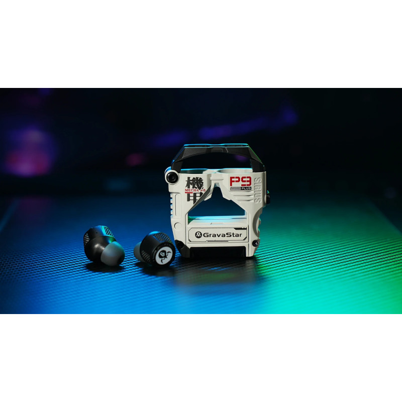 GravaStar Навушники TWS Sirius Plus, BT 5.3, білий