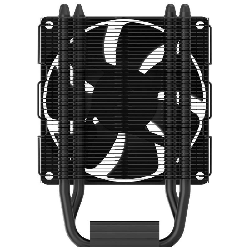 Zalman Процесорний кулер CNPS4XBLACKV2, LGA1851, 1700, AM5, AM4, 4pin, PWM, TDP150W, чорний