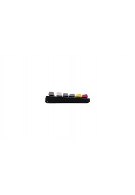 Varmilo Клавіатура механічна VEM87 CMYK 87Key, EC V2 Rose, USB-A, EN/UKR, White Led, Чорний