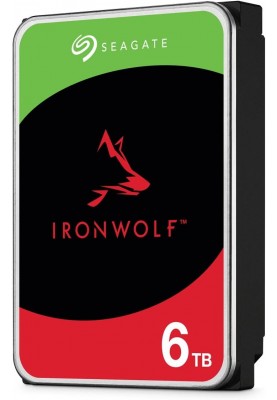 Seagate Жорсткий диск 6TB 3.5" 5400 256MB SATA IronWolf