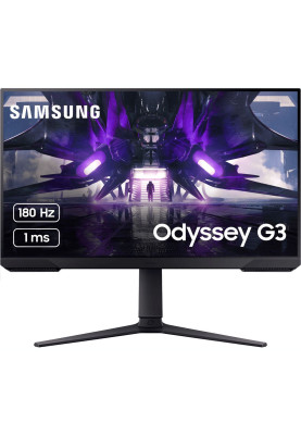 Samsung Монітор 23.8" S24DG300NI HDMI, DP, VA, 180Hz, 1ms, FreeSync