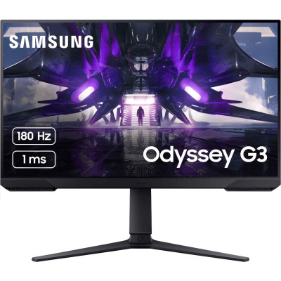 Samsung Монітор 23.8" S24DG300NI HDMI, DP, VA, 180Hz, 1ms, FreeSync