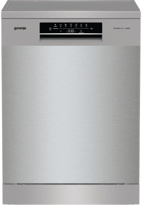 Gorenje Посудомийна машина, 16компл., A++, 60см, дисплей, 3 кошики, AquaStop, сірий