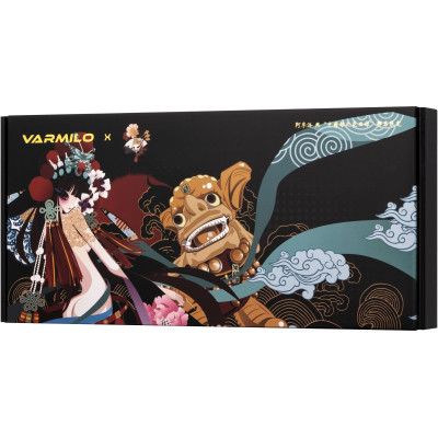 Varmilo Клавіатура механічна APT87 Beijing Opera, Daisy L, WL/USB-A, White Led