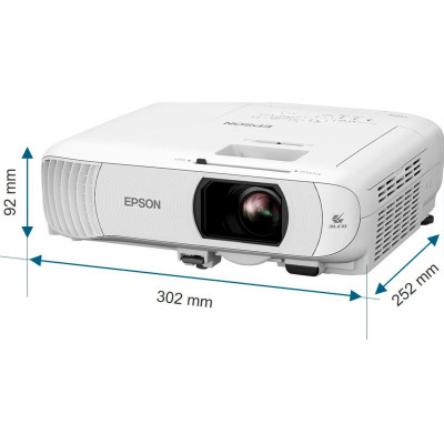 Epson Проєктор домашнього кінотеатру EH-TW840 FHD, 4000 lm, 1.21-1.45, WiFi