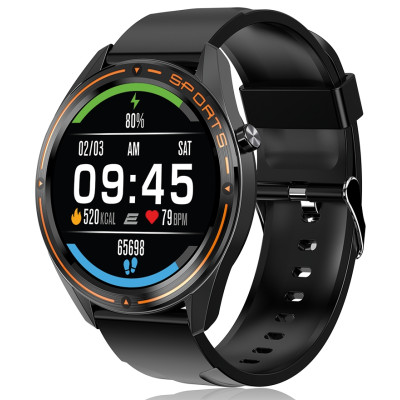2E Смарт-годинник Motion GT 46 mm Black-Orange