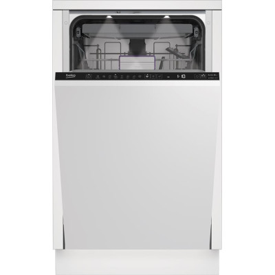 Beko Посудомийна машина вбудована, 11компл., A+++, 45см, дисплей, білий
