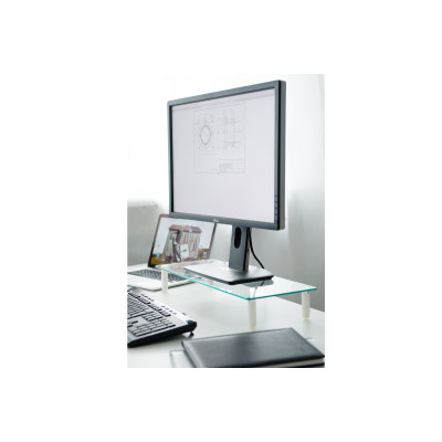 Digitus Підставка для монитора DIGITUS Universal glass monitor riser, до 20кг