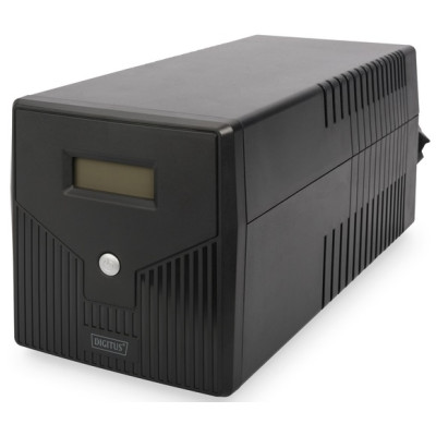 Digitus ДБЖ Line-Interactive, 1000VA/600W, LCD, 4xSchuko, RJ45, RS232, USB
