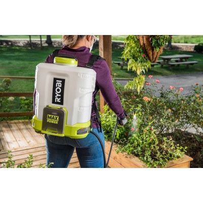 Ryobi Обприскувач акумуляторний Max Power RY36BPSA-0 15л 36В 0.6-2.5л/хв комплект насадок 5.8кг без АКБ та ЗП