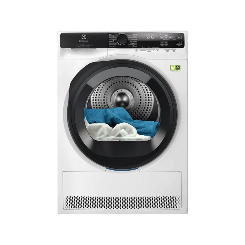 Electrolux Сушильна машина тепловий насос, 8кг, A+++, 64см, дисплей, інвертор, білий