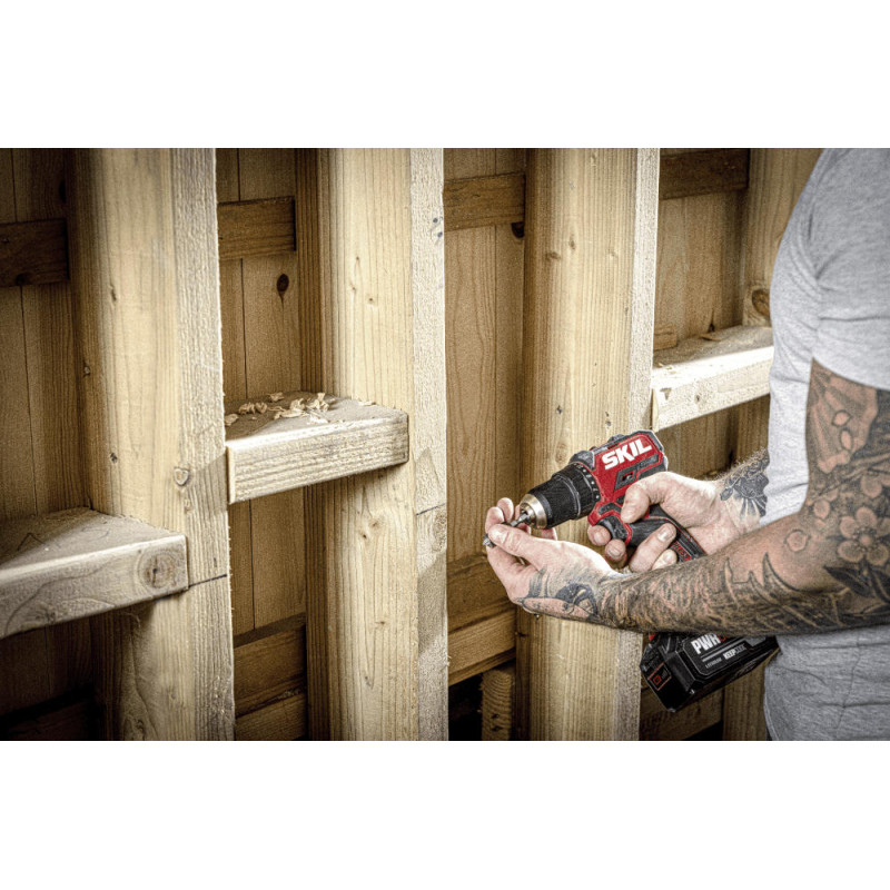 Skil Шурупокрут-дриль акумуляторний 3065 CA Compact 20В безщітковий 1х2.5А·год 60Нм 500·1800об·хв 0.9кг