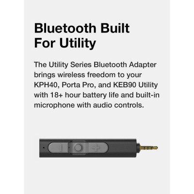 Koss Адаптер Utility Bluetooth Adapter, 3.5 mm to BT 5.0