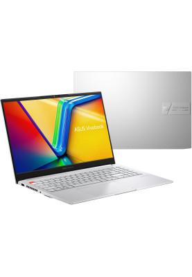ASUS Ноутбук Vivobook Pro 15 K6502VV-MA024 15.6" 2.8K OLED, Intel i9-13900H, 16GB, F1TB, NVD4060-8, noOS, Сріблястий