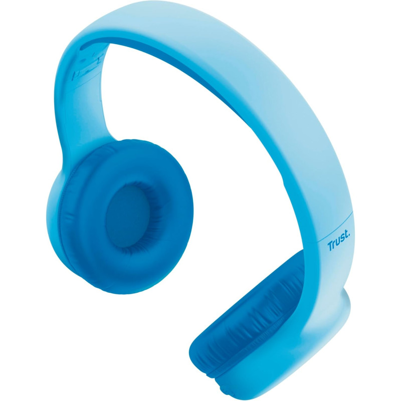 Trust Навушники On-ear Nouna Kids, Wireless, Mic, Синій