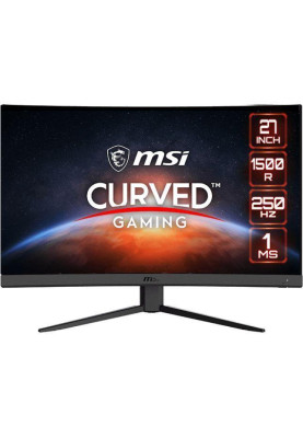 MSI Монітор 27" G27C4X 2xHDMI, DP, Audio, VA, 250Hz, 1ms, sRGB 113%, CURVED, AdaptiveSync