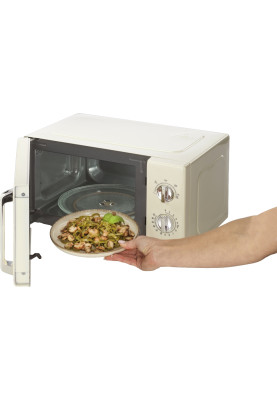 Gorenje Мікрохвільова піч Gorenje, 20л, хутро. керув., 700Вт, гриль, бежевий