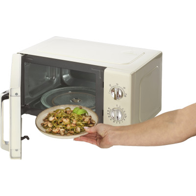 Gorenje Мікрохвільова піч Gorenje, 20л, хутро. керув., 700Вт, гриль, бежевий