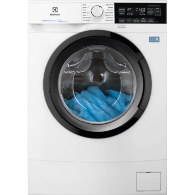 Electrolux Пральна машина Electrolux фронтальна, 6кг, 1200, A, 41см, дисплей, інвертор, білий