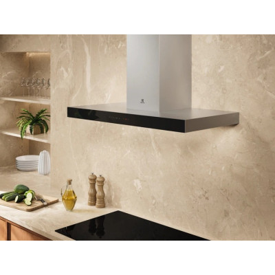 Electrolux Витяжка купольна, 90см, 730м.куб/год., Hob2Hood, нерж