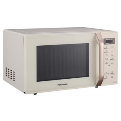 Panasonic Мікрохвильова піч Panasonic, 25л, сенсор.кер., 800Вт, РК дисплей, молочний Panasonic Мікрохвильова піч Panasonic, 25л, сенсор.кер., 800Вт, РК дисплей, молочний