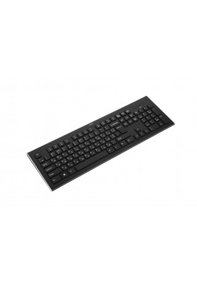 HAMA Комплект клавіатура та миша Cortino WL, EN/UKR, чорний
