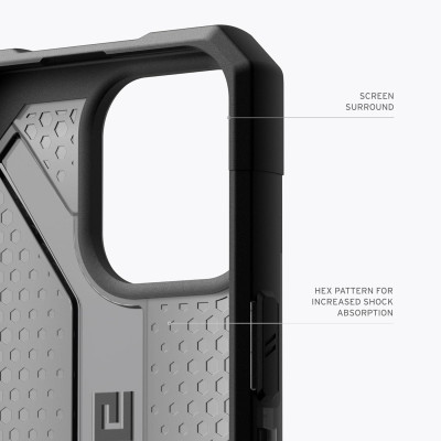UAG Чохол для Apple iPhone 15 Pro Plasma, Ash