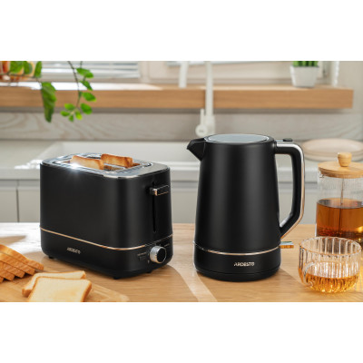 ARDESTO Тостер T-F420B, 800Вт, пластик, 2 слоти, чорний ARDESTO Тостер T-F420B, 800Вт, пластик, 2 слоти, чорний