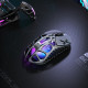 GravaStar Миша Mercury X Pro, 8K, BT/WL/USB-A, RGB, сірий