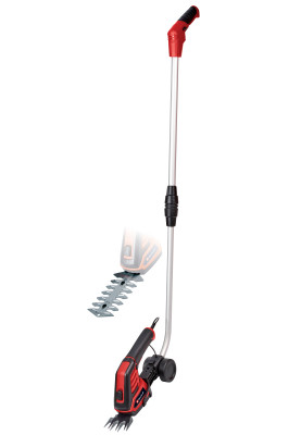 Einhell Ножиці для кущів акумуляторні GC-CG 36/70 Li, 3.6В, акб 2Аг, різ 7/11см, крок різу 8мм, телескопічна ручка, 0.61 кг