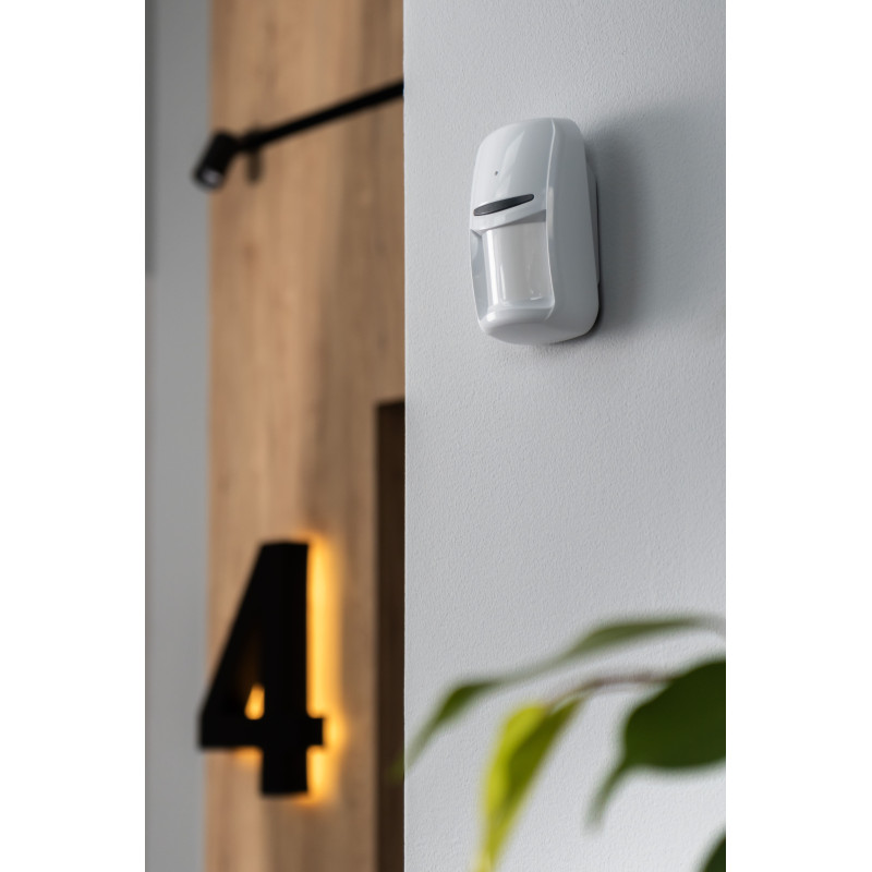 U-Prox Датчик руху та розбиття скла PIR Combi White, бездротовий, білий