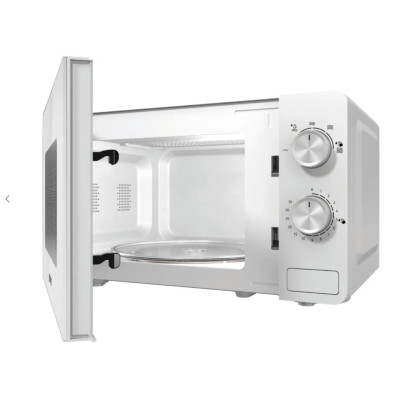 Gorenje Мікрохвільова піч, 20л, міх. кер., 800Вт, білий