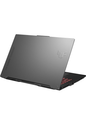 ASUS Ноутбук TUF Gaming A17 FA707XI-LL036 17.3" WQHD IPS, AMD R9-7940HS, 16GB, F1TB, NVD4070-8, NoOS, Сірий