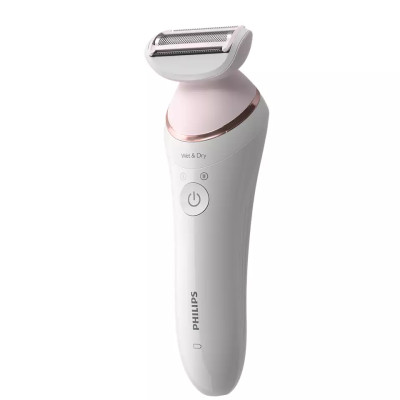 Philips Епілятор 8000 series дисковий, акумул., пінцет.-32, волог.+сух., насадок-7, футляр, білий