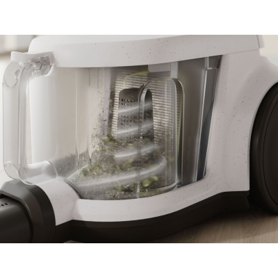 Electrolux Пилосос контейнерний, 850Вт, конт пилок -2л, HEPA12, 3 насадки, білий