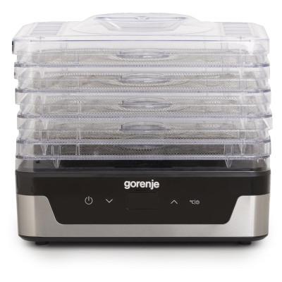 Gorenje Сушарка для продуктів Gorenje 230Вт, піддонів - 5x2.8см, діаметр - 29см, макс - 75°С, електр.