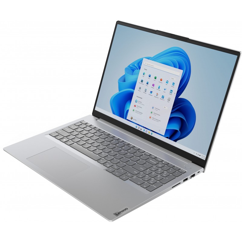 Lenovo Ноутбук ThinkBook 16-G6 16" WUXGA IPS AG, AMD R7-7730U, 16GB, F512GB, UMA, DOS, сірий