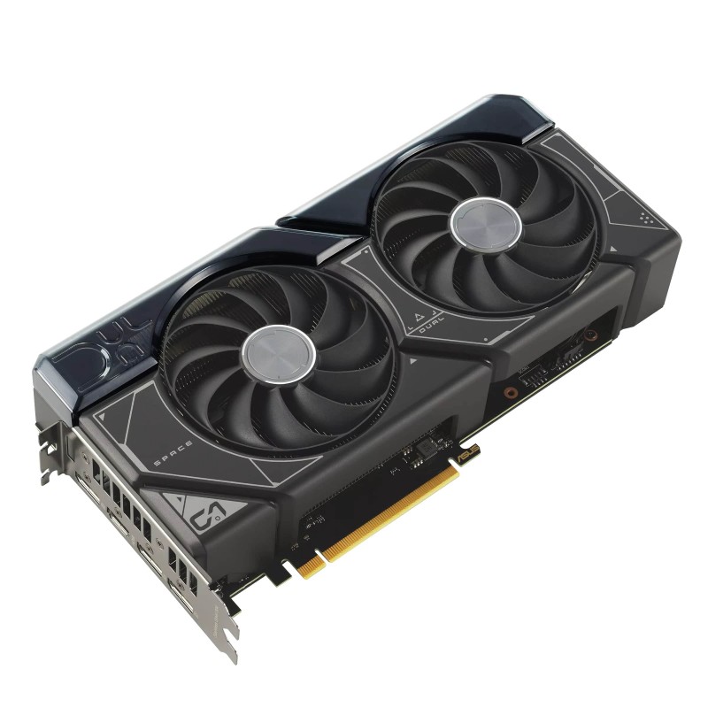 ASUS Відеокарта GeForce RTX 4070 Ti SUPER 16GB GDDR6X OC DUAL-RTX4070TIS-O16G