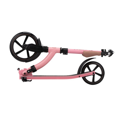 Miqilong Самокат Beagle рожевий