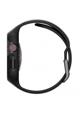 Spigen Чохол та ремінець 2в1 для Apple Watch 45mm Liquid Air Pro, Black