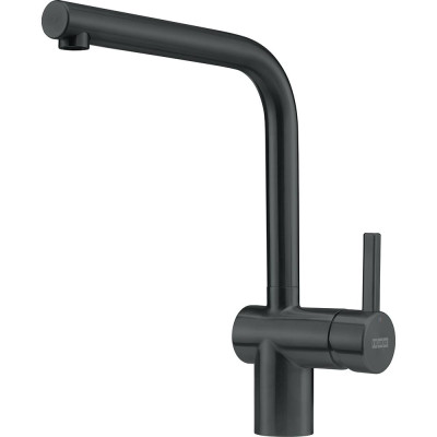 Franke Змішувач Atlas Neo/115.0550.424/з поворотним виливом/нержавіюча сталь/чорний